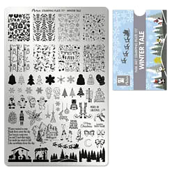 Winter Tale, Stamping Plade NO. 117, Moyra